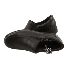 Caprice 24350 chaussures à enfiler pour femmes H noir 6