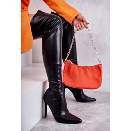 WS1 Bottes à Talons Hauts Noir Skyler le noir 7