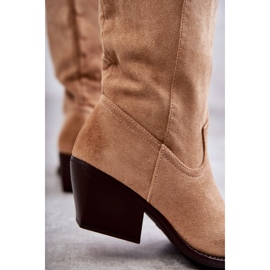 WS1 Santiags Daim Beige Casey 2