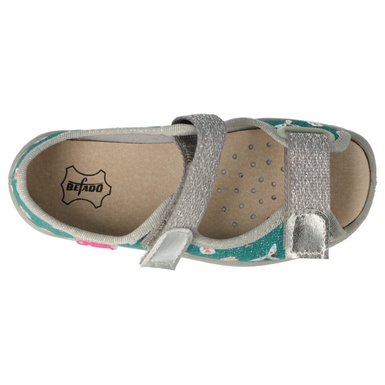Chaussures enfant Befado 869X166 multicolore vert 3
