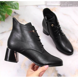 Bottes isolées à talons hauts pour femme Noir Sabatina SAB119 le noir 1