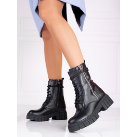 Sacs pour femmes à lacets Shelovet sur la plate-forme le noir 1 Sacs pour femmes à lacets Shelovet sur la plate-forme le noir 1