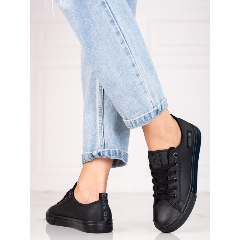 Baskets Big Star KK274011 pour femmes le noir 1 Baskets Big Star KK274011 pour femmes le noir 1