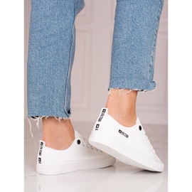 Baskets femme Big Star KK274010 blanche 1