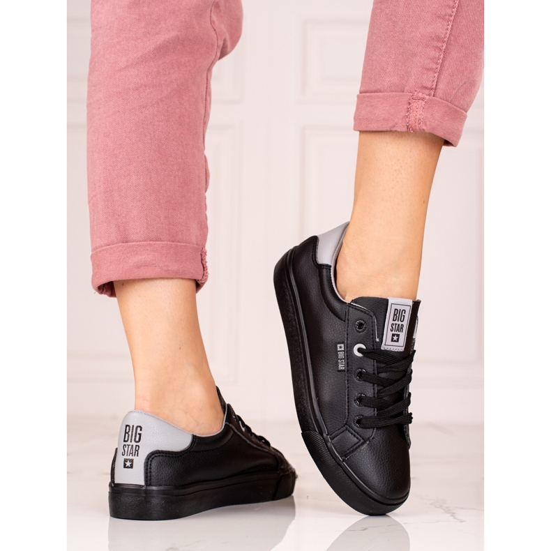 Baskets Big Star EE274314 pour femmes le noir 1