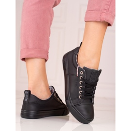 Baskets Big Star KK274006 pour femmes le noir 1