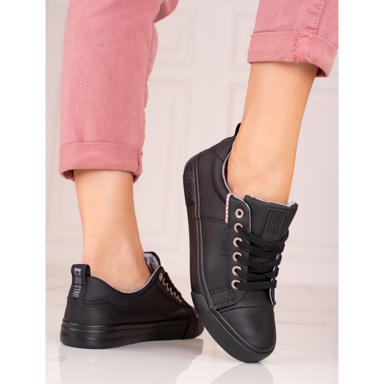Baskets Big Star KK274006 pour femmes noir 1