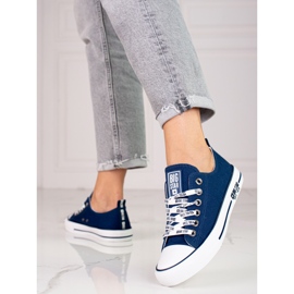 Baskets Big Star pour femmes KK274103 bleu 1 Baskets Big Star pour femmes KK274103 bleu 1