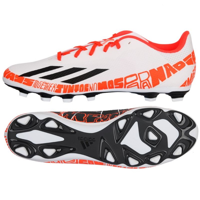 Chaussures Adidas X Speedportal.4 Messi FxG M GW8397 blanche blanche 1