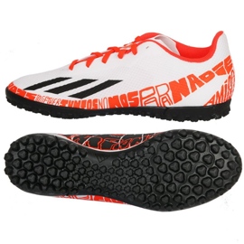 Chaussures Adidas X Speedportal.4 Messi Tf M GW8401 blanc blanc 1