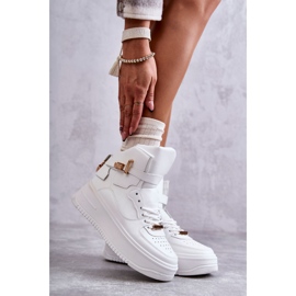 FB2 Chaussures de sport hautes isolées pour femmes Blanc Lexa blanche 2
