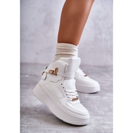 FB2 Chaussures de sport hautes isolées pour femmes Blanc Lexa blanche 1