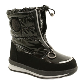 Bottes de neige pour enfants Miss Evento 21DZ23-4324 Noir 9
