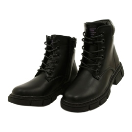 American Club Bottes chaudes American High Workers le noir 2 American Club Bottes chaudes American High Workers le noir 2