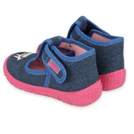 Befado chaussures pour enfants 531P117 bleu marine multicolore 1