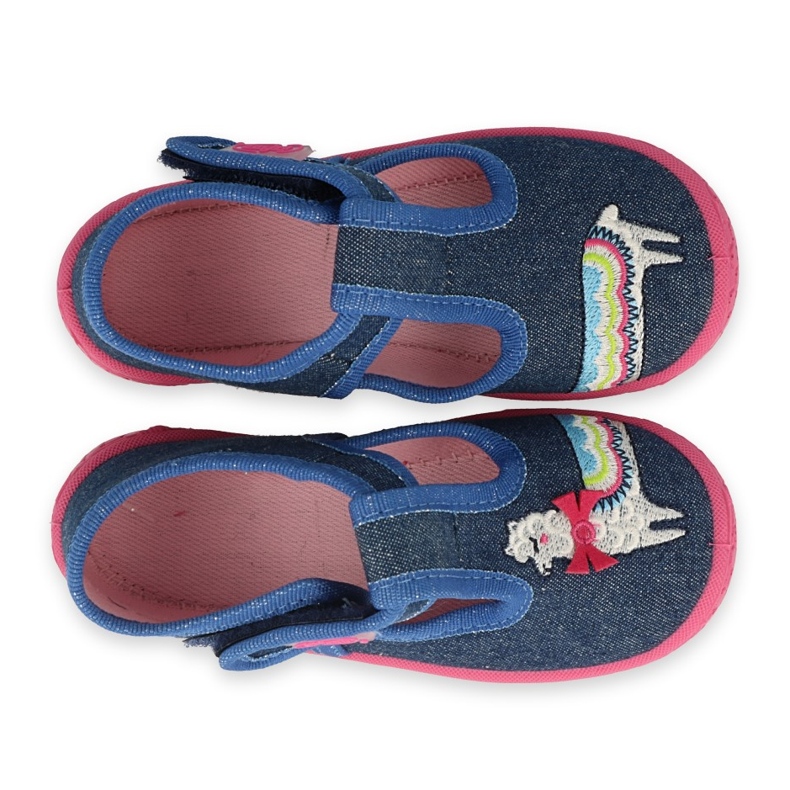 Befado chaussures pour enfants 531P117 bleu marine multicolore 2