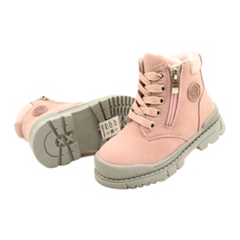 Bottes Fille Avec Fourrure News 22DZ23-5255 rose 4