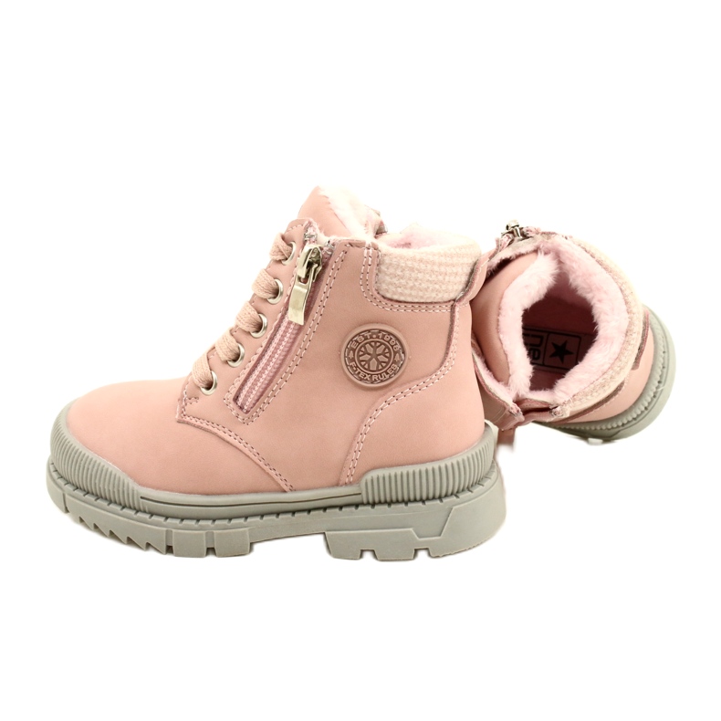 Bottes Fille Avec Fourrure News 22DZ23-5255 rose 5