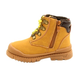 Trappeurs Avec fourrure News 22DZ23-5256 Chameau jaune 1