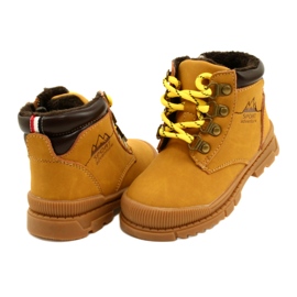 Trappeurs Avec fourrure News 22DZ23-5256 Chameau jaune 3
