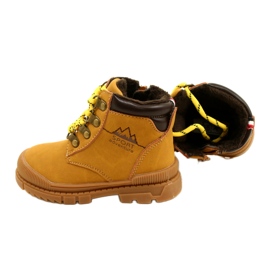 Trappeurs Avec fourrure News 22DZ23-5256 Chameau jaune 5