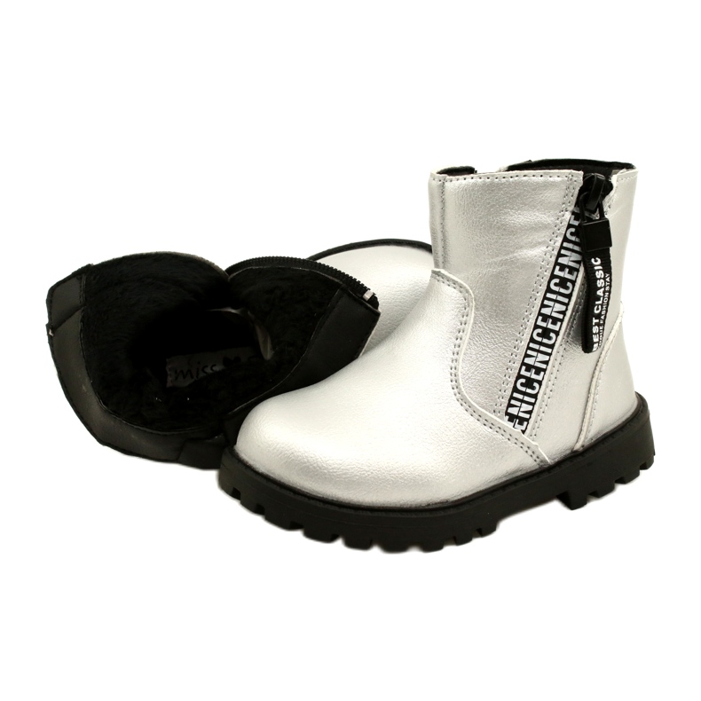 Miss Bottes d'argent pour filles manquent 22dz23-5268 5