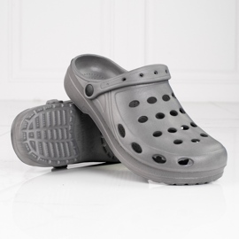 Chaussons légers Shelovet gris pour homme 1