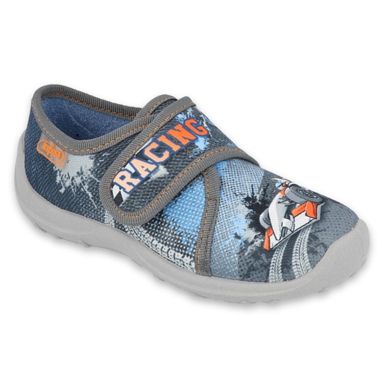 Chaussures enfant Befado 560X156 bleu marin bleu gris 4