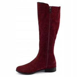 Olivier Bottines tendance Klara bordeaux rouge 1