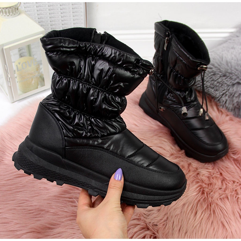 News Bottes de neige noires pour femmes le noir 2 News Bottes de neige noires pour femmes le noir 2
