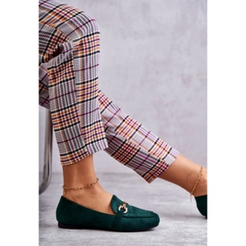 FB2 Mocassins classiques en daim vert Roddie 6