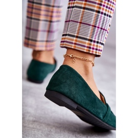 FB2 Mocassins classiques en daim vert Roddie 5