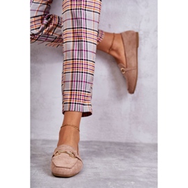 FB2 Mocassins classiques en daim beige foncé Roddie 7