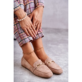 FB2 Mocassins classiques en daim beige foncé Roddie 6