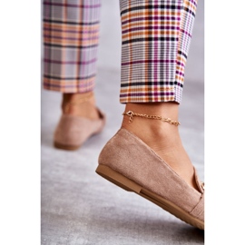 FB2 Mocassins classiques en daim beige foncé Roddie 4