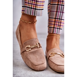 FB2 Mocassins classiques en daim beige foncé Roddie 2