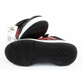 Chaussures Adidas Tensaur Jr GW9068 le noir multicolore rose 3