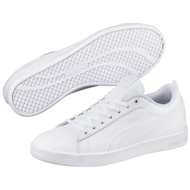 Puma Smash Wns v2 LW 365208 04 blanc 4