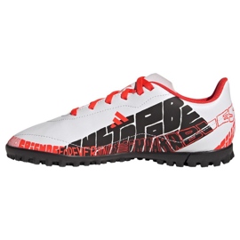 Chaussures de football Adidas X Speedportal.4 Messi TF Jr GW8402 blanche blanche 1
