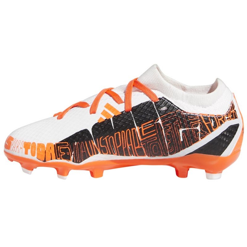Chaussures de football Adidas X Speedportal.3 Fg Jr GW8391 multicolore oranges et rouges 1