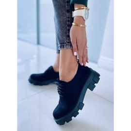 BM Mocassins sur semelle épaisse Apoll Black noir 1