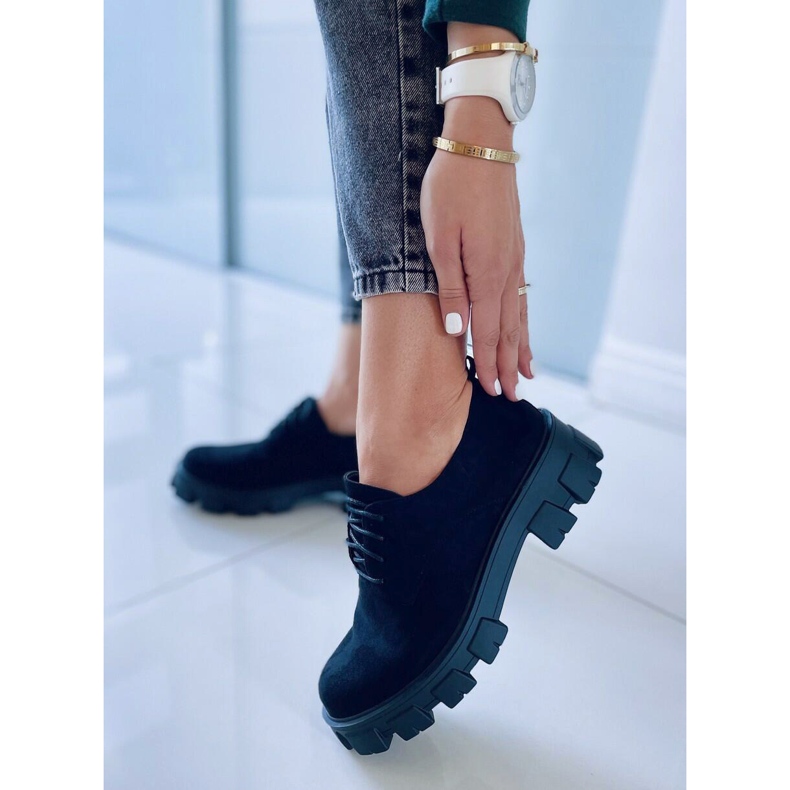BM Mocassins sur semelle épaisse Apoll Black noir 1