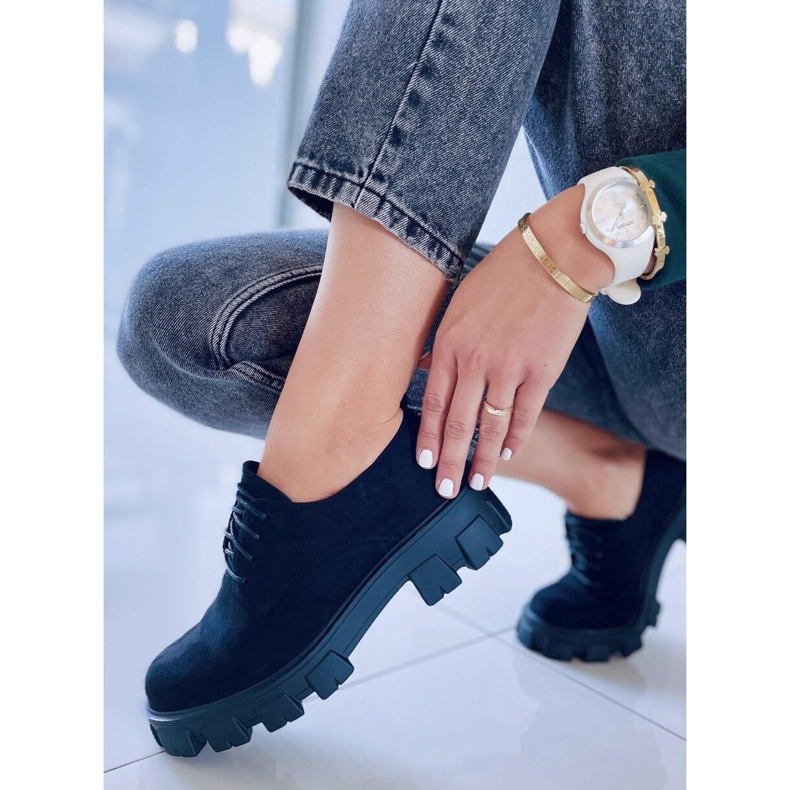BM Mocassins sur semelle épaisse Apoll Black noir 2