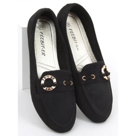 Mocassins femme Arun Noir le noir 2