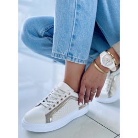 Baskets femme Irene Beige 1