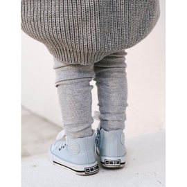 Baskets montantes pour enfants avec fermeture éclair Big Star HH374088 Bleu 2