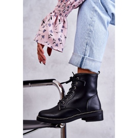PG1 Bottes pour femmes à clous Noir Rostill le noir 6
