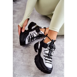 Chaussures de Sport pour Femme Memory Foam System Big Star KK274053 Noir-Gris 2