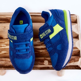 Chaussures de sport pour enfants Big Star KK374007 Bleu 2