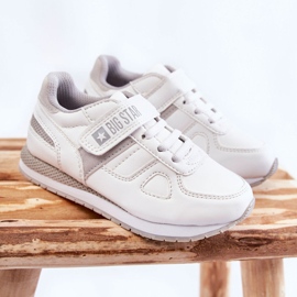Chaussures de sport pour enfants Big Star KK374009 Blanc blanche 1 Chaussures de sport pour enfants Big Star KK374009 Blanc blanche 1